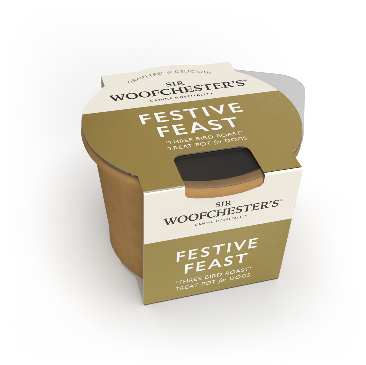 Three Bird Roast Treat Pot