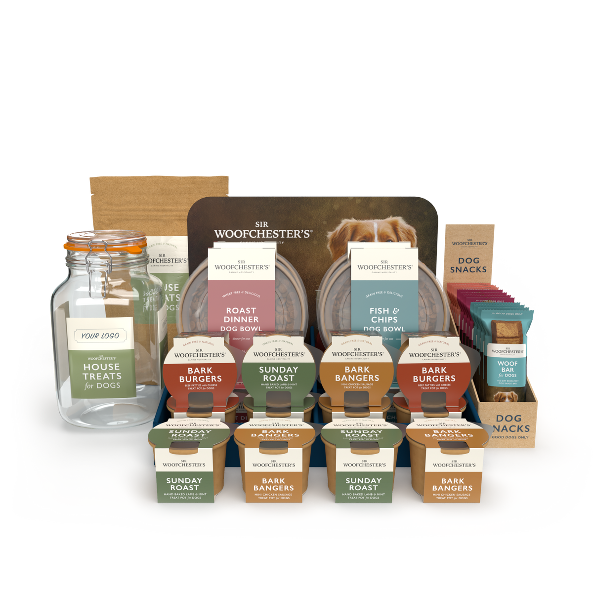 Sir Woofchester's New Stockist Pack