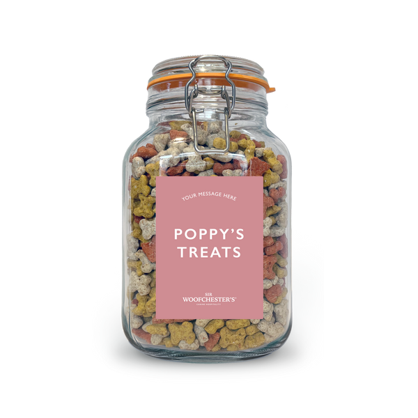 Personalised Kilner Jar & Dog Treats