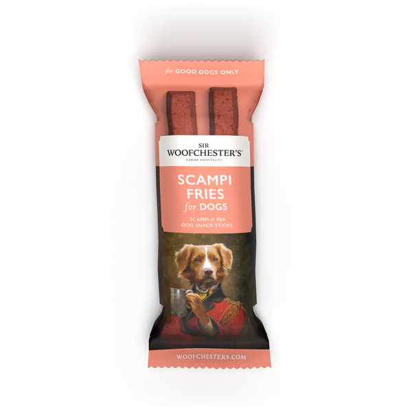 NEW Scampi Fries - Dog Snack Sticks - delivery in MARCH