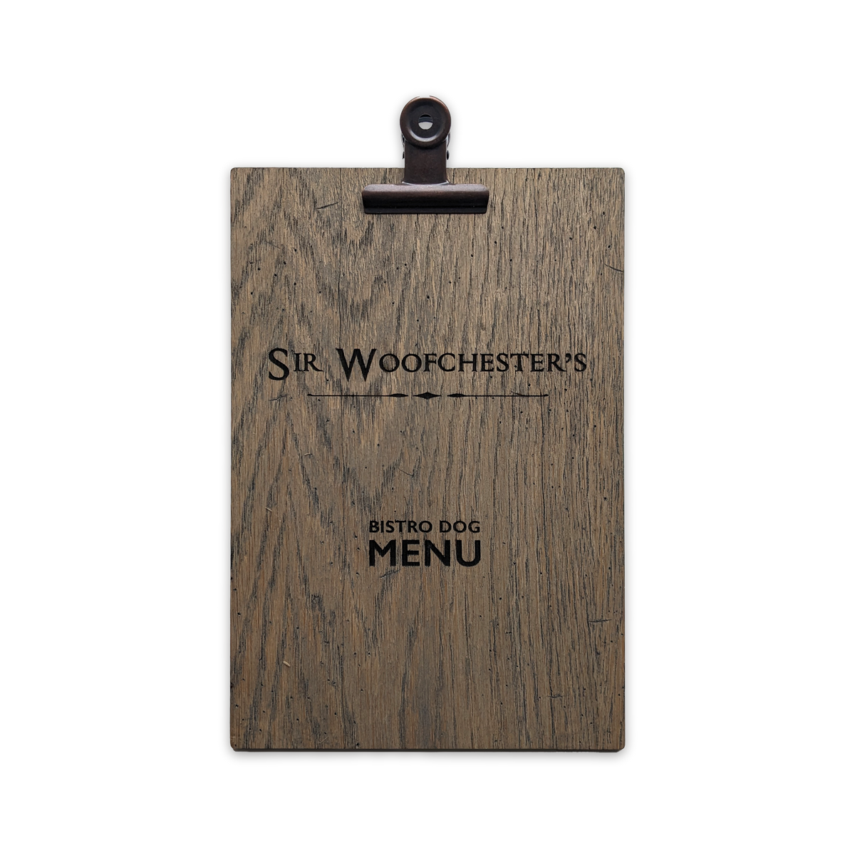Wooden Menu Holder