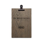 Wooden Menu Holder