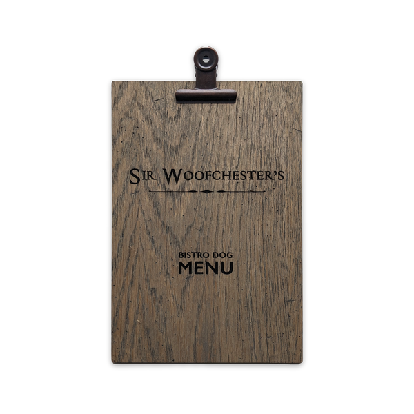 Wooden Menu Holder